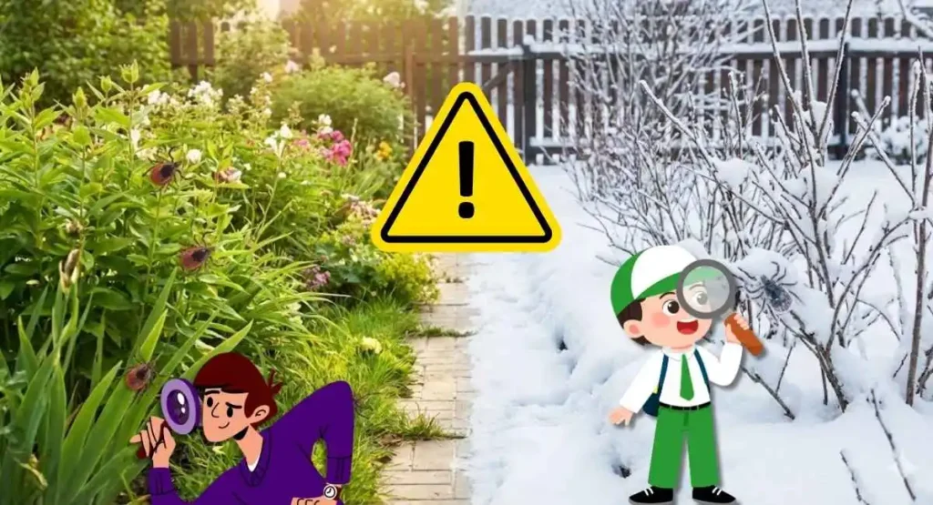 jaka temperatura zabija kleszcze - zima a kleszcz