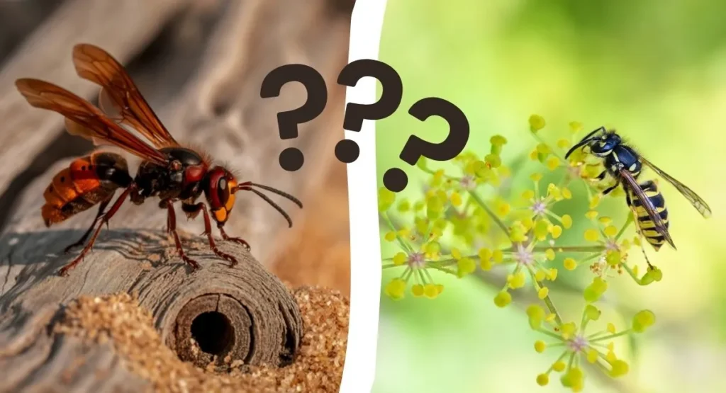 Read more about the article Owady podobne do os i szerszeni – co to za gatunki i czy są groźne?